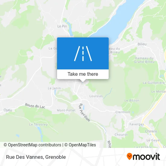 Rue Des Vannes map