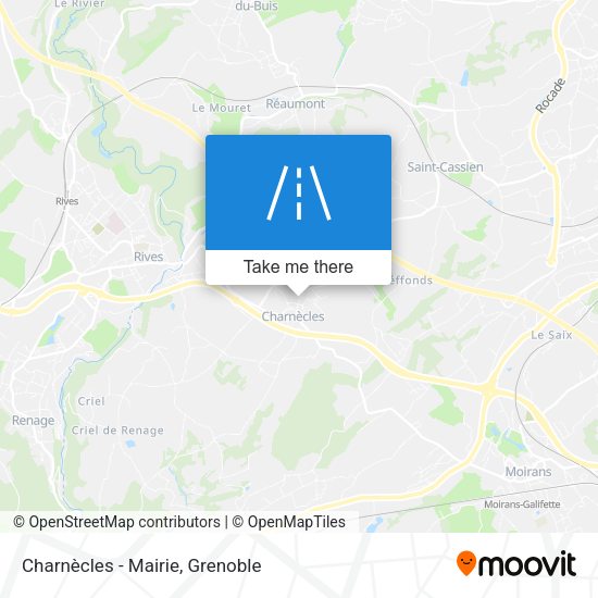 Charnècles - Mairie map