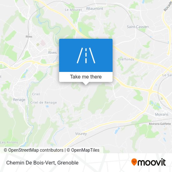 Chemin De Bois-Vert map