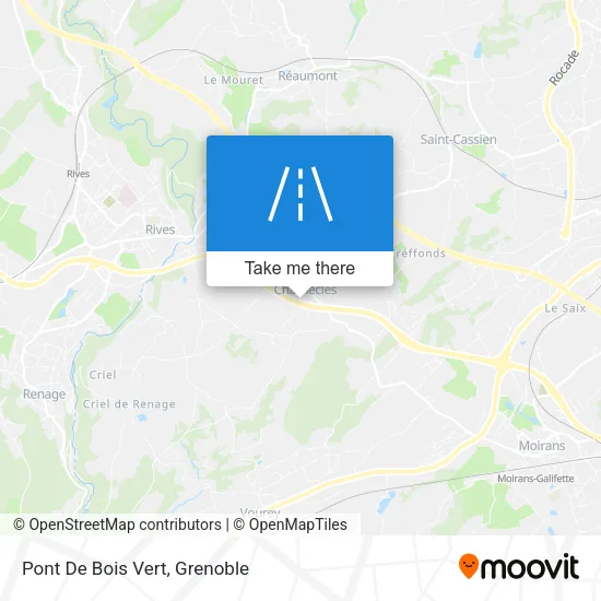 Pont De Bois Vert map
