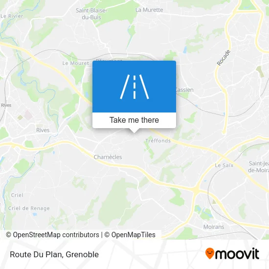 Route Du Plan map
