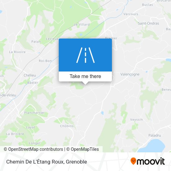 Chemin De L'Étang Roux map