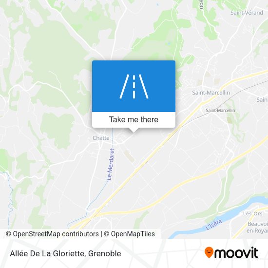 Allée De La Gloriette map