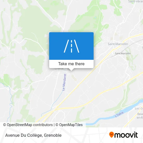 Avenue Du Collège map