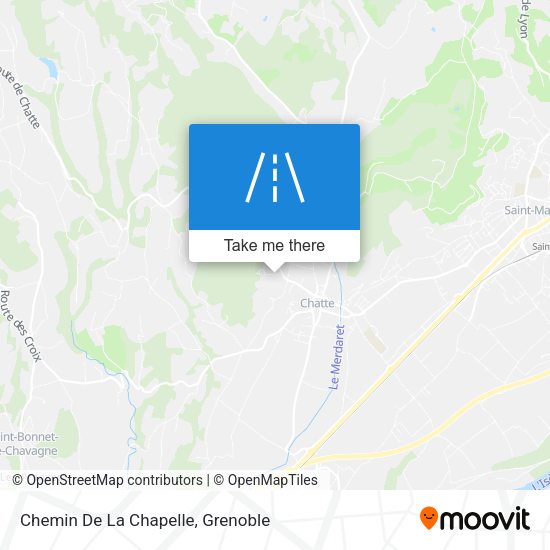 Chemin De La Chapelle map