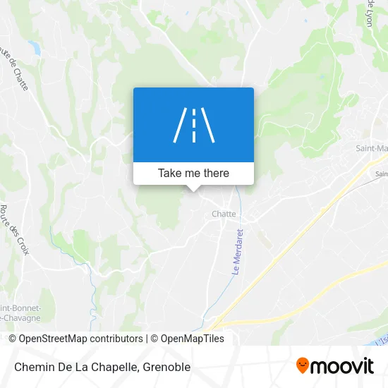 Chemin De La Chapelle map