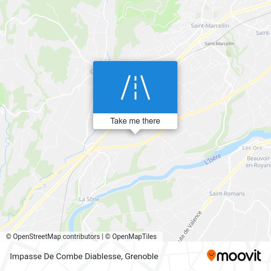 Impasse De Combe Diablesse map