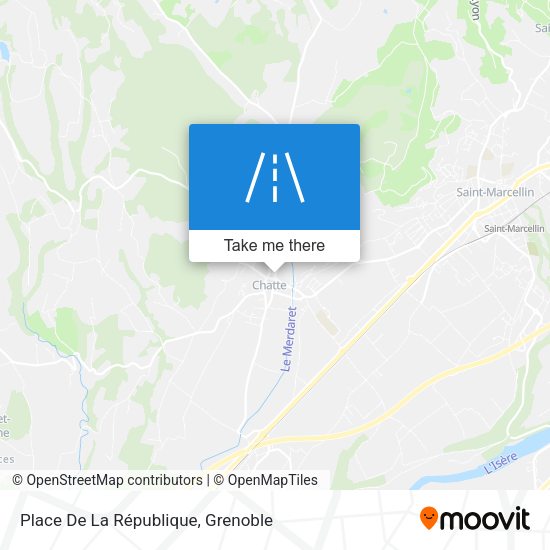 Place De La République map