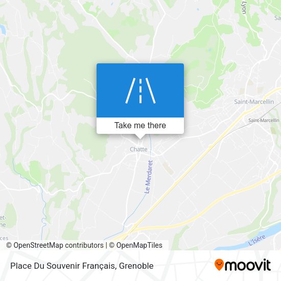 Place Du Souvenir Français map