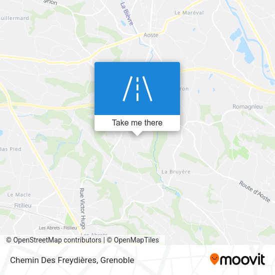 Chemin Des Freydières map