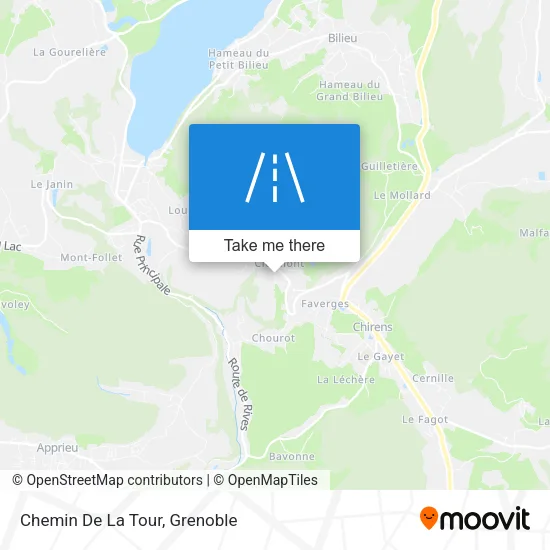 Chemin De La Tour map