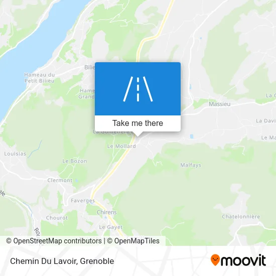 Chemin Du Lavoir map