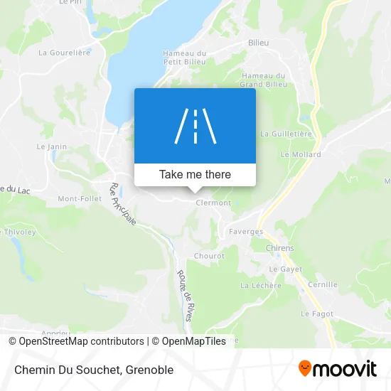 Chemin Du Souchet map
