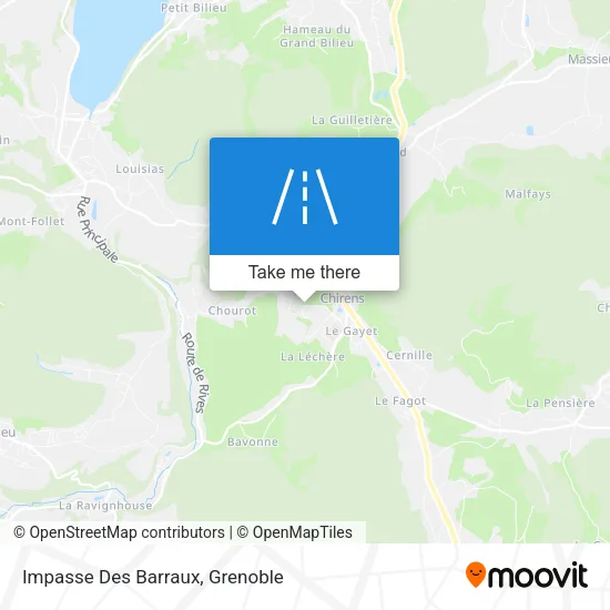 Impasse Des Barraux map