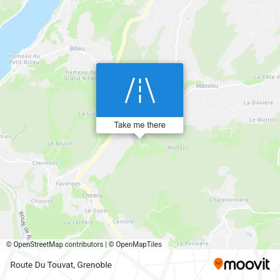 Route Du Touvat map