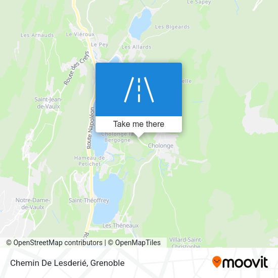 Chemin De Lesderié map