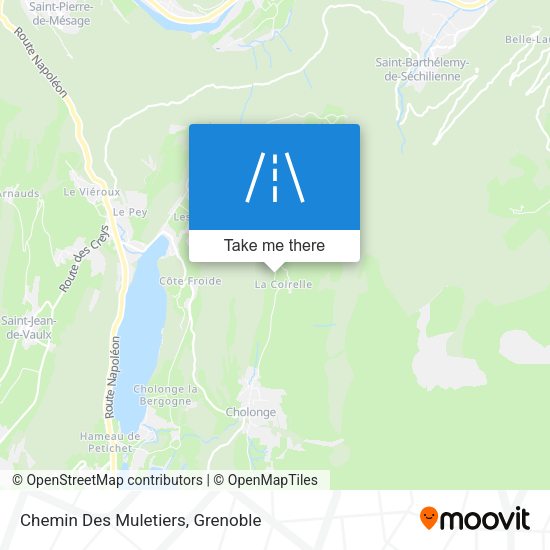 Chemin Des Muletiers map