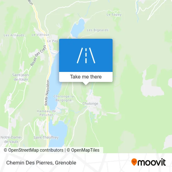 Chemin Des Pierres map