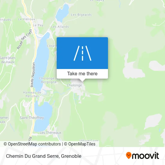 Chemin Du Grand Serre map