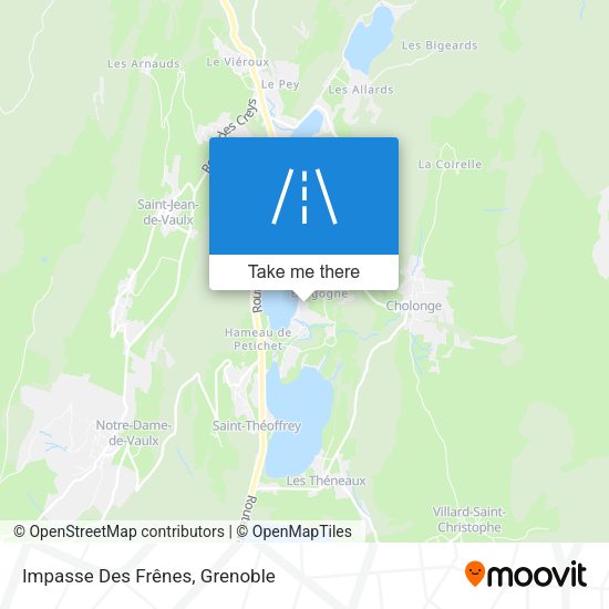 Impasse Des Frênes map