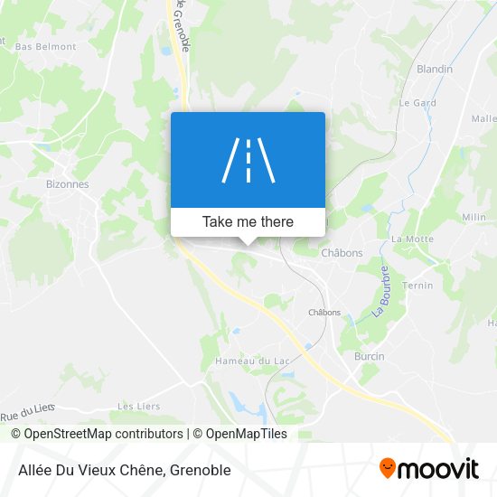 Allée Du Vieux Chêne map