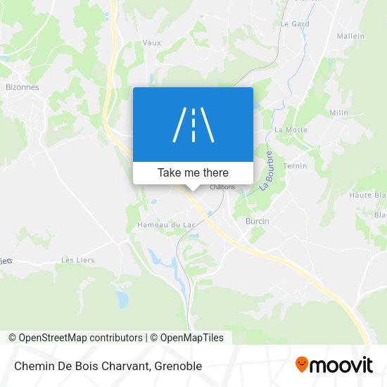 Chemin De Bois Charvant map