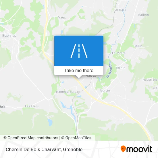 Chemin De Bois Charvant map