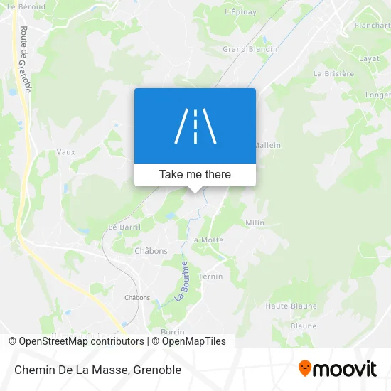 Chemin De La Masse map