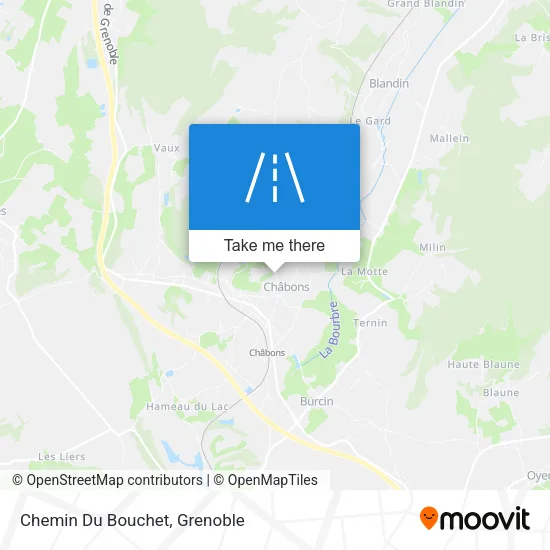 Chemin Du Bouchet map