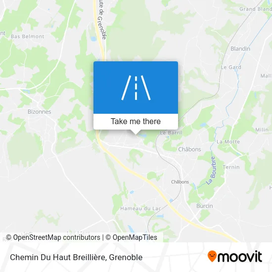 Chemin Du Haut Breillière map