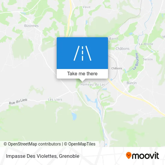 Impasse Des Violettes map