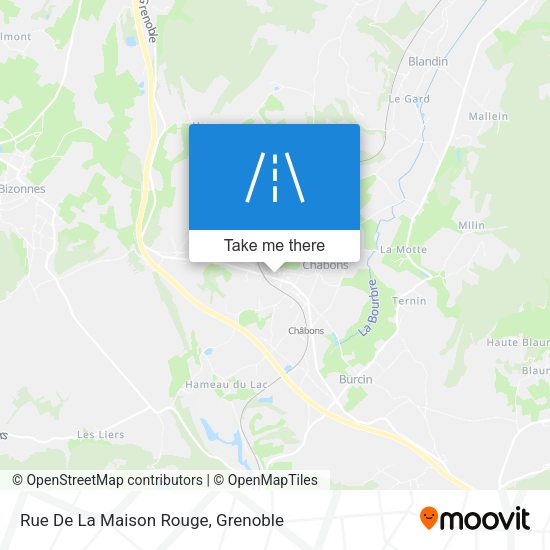 Rue De La Maison Rouge map