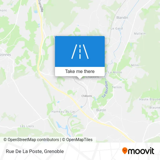 Rue De La Poste map