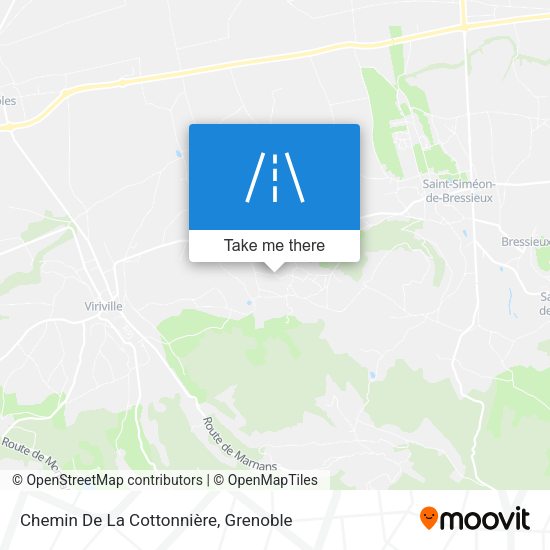 Chemin De La Cottonnière map