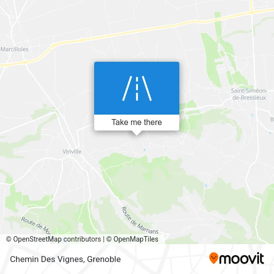 Chemin Des Vignes map