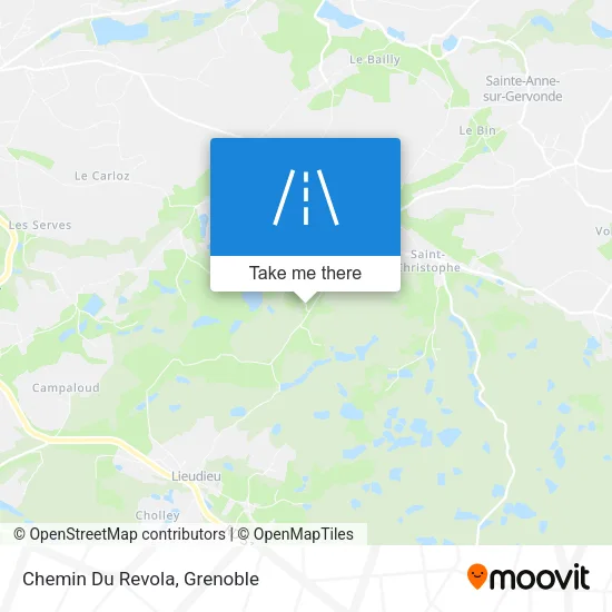 Chemin Du Revola map