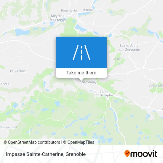 Impasse Sainte-Catherine map
