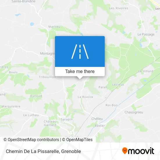 Chemin De La Pissarelle map