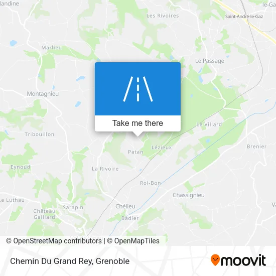 Chemin Du Grand Rey map