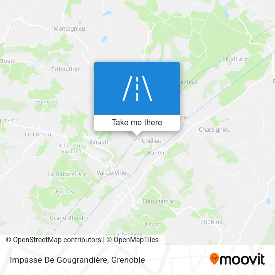 Impasse De Gougrandière map