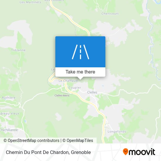 Chemin Du Pont De Chardon map