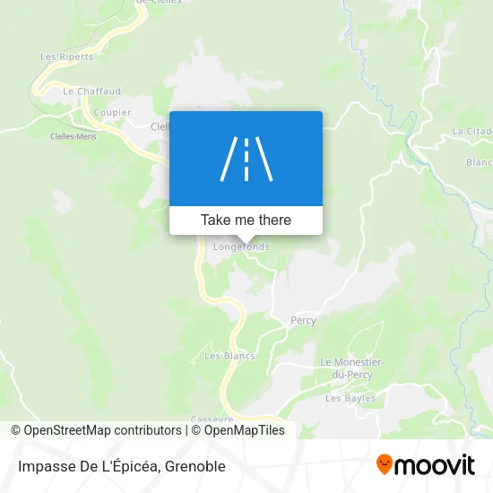 Impasse De L'Épicéa map
