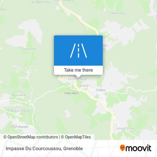 Impasse Du Courcoussou map