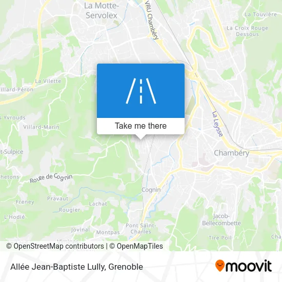 Allée Jean-Baptiste Lully map