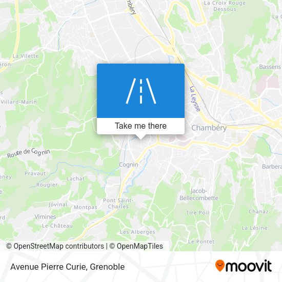Avenue Pierre Curie map