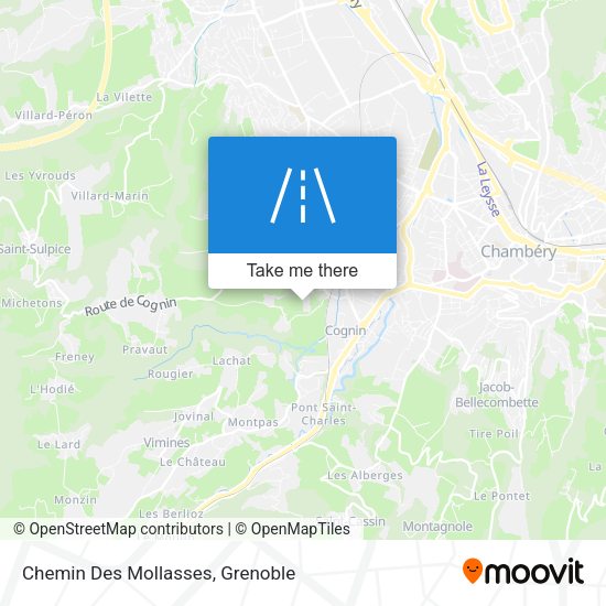 Chemin Des Mollasses map