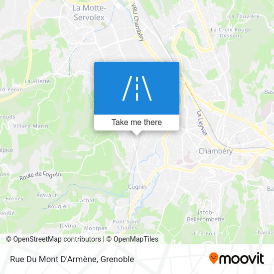 Rue Du Mont D'Armène map