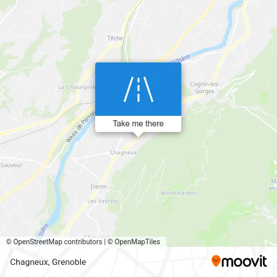 Chagneux map