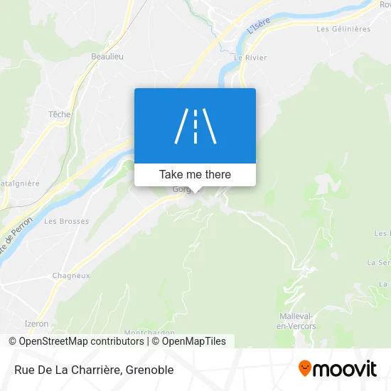 Rue De La Charrière map