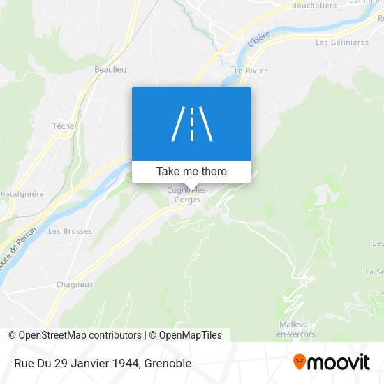 Rue Du 29 Janvier 1944 map